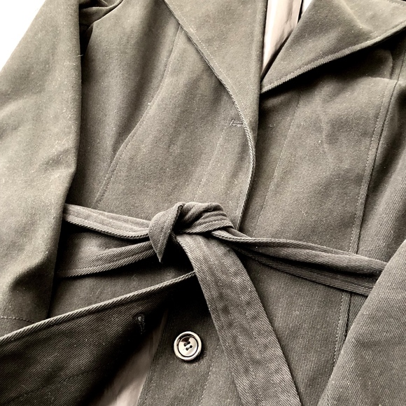 New York & Company Belted Trench Coat - Picture 3 of 4